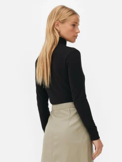 Pullover Und Cardigans|Primark „The Edit“ Rollkragenpullover Schwarz
