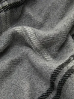 Mützen, Handschuhe Und Schals|Primark „The Edit“ Schal Mit Karomuster Grau