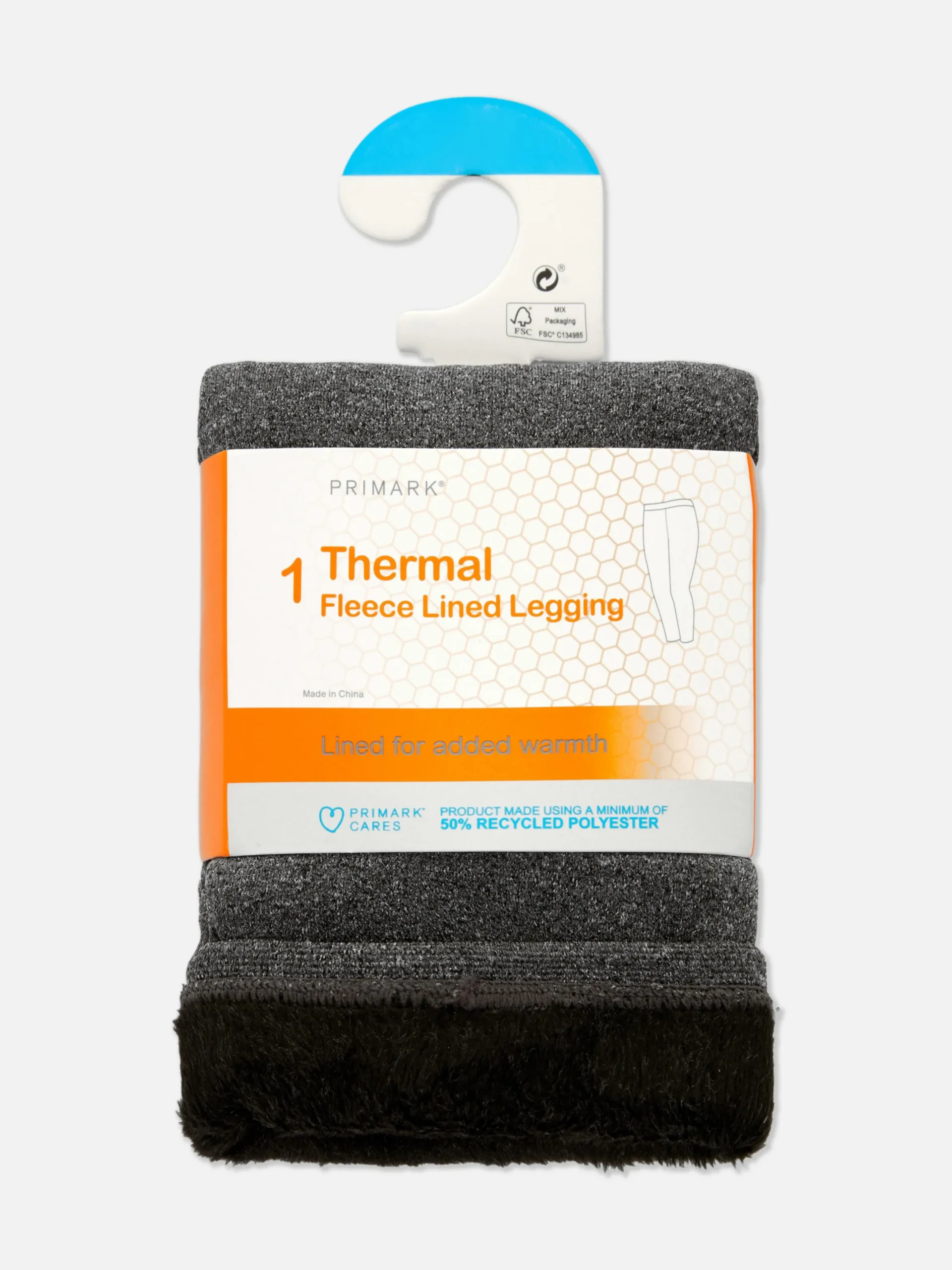 Unterwäsche|Primark Thermo-Leggings Mit Fleecefutter Anthrazitfarben