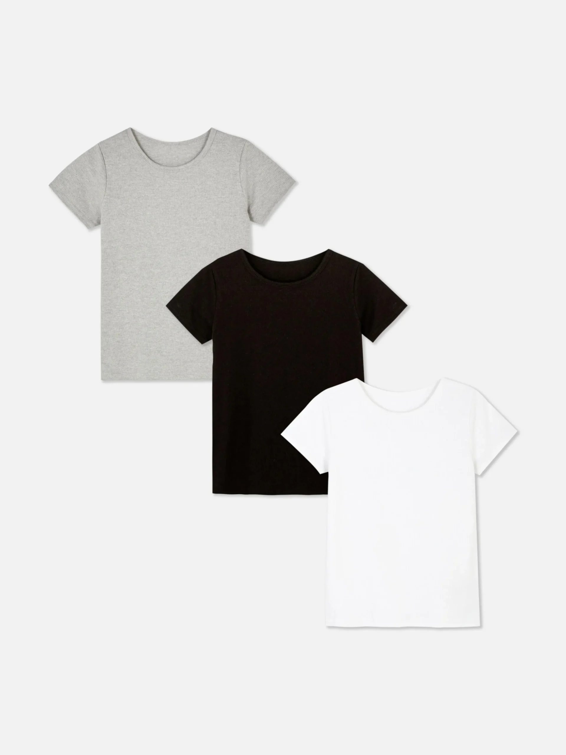 Unterwäsche|Primark Thermo-Top Mit Kurzen Ärmeln, 3er-Pack Multi