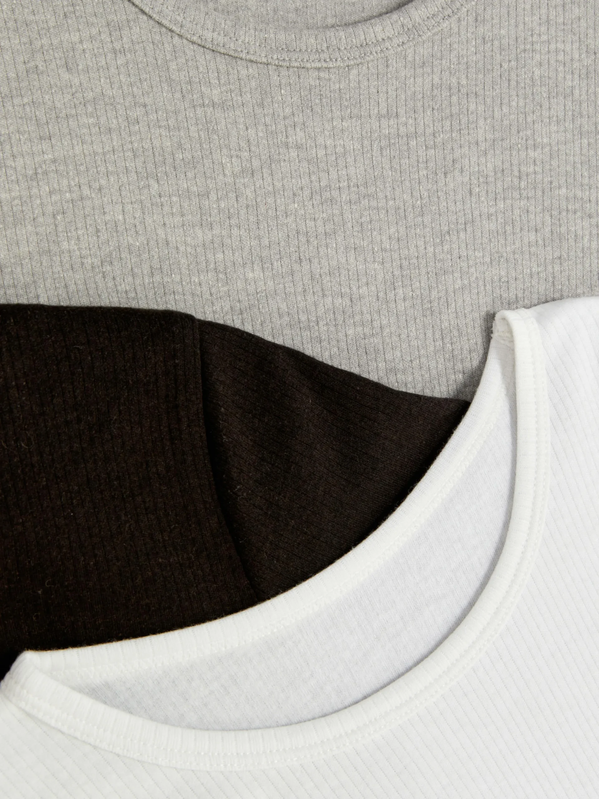 Unterwäsche|Primark Thermo-Top Mit Kurzen Ärmeln, 3er-Pack Multi