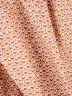 Geschirr|Primark Tischdecke Mit Geometrischem Muster Rosa