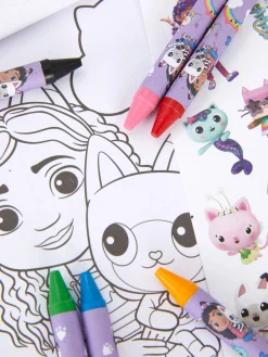 Basteln Und Handarbeiten|Primark Tragbares „Gabby's Dollhouse“ Malset Multi