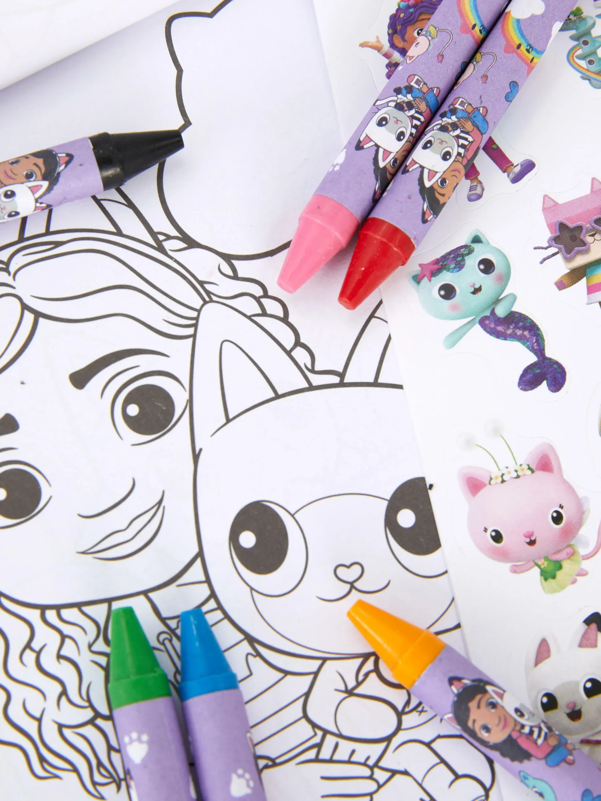 Basteln Und Handarbeiten|Primark Tragbares „Gabby's Dollhouse“ Malset Multi