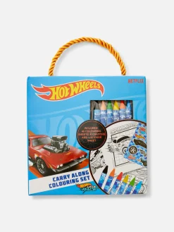 Basteln Und Handarbeiten|Primark Tragbares „Hot Wheels“ Malset Blau