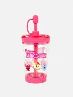 Tassen Und Becher|Primark Transparenter „Disney Munchlings“ Becher Mit Trinkhalm Multi