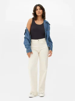 Tops Und T-Shirts|Primark Trägertop Mit U-Ausschnitt Marineblau