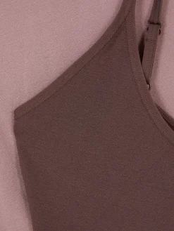 Shapewear|Primark Trägertop Mit U-Ausschnitt, 2er-Pack Mokkafarben