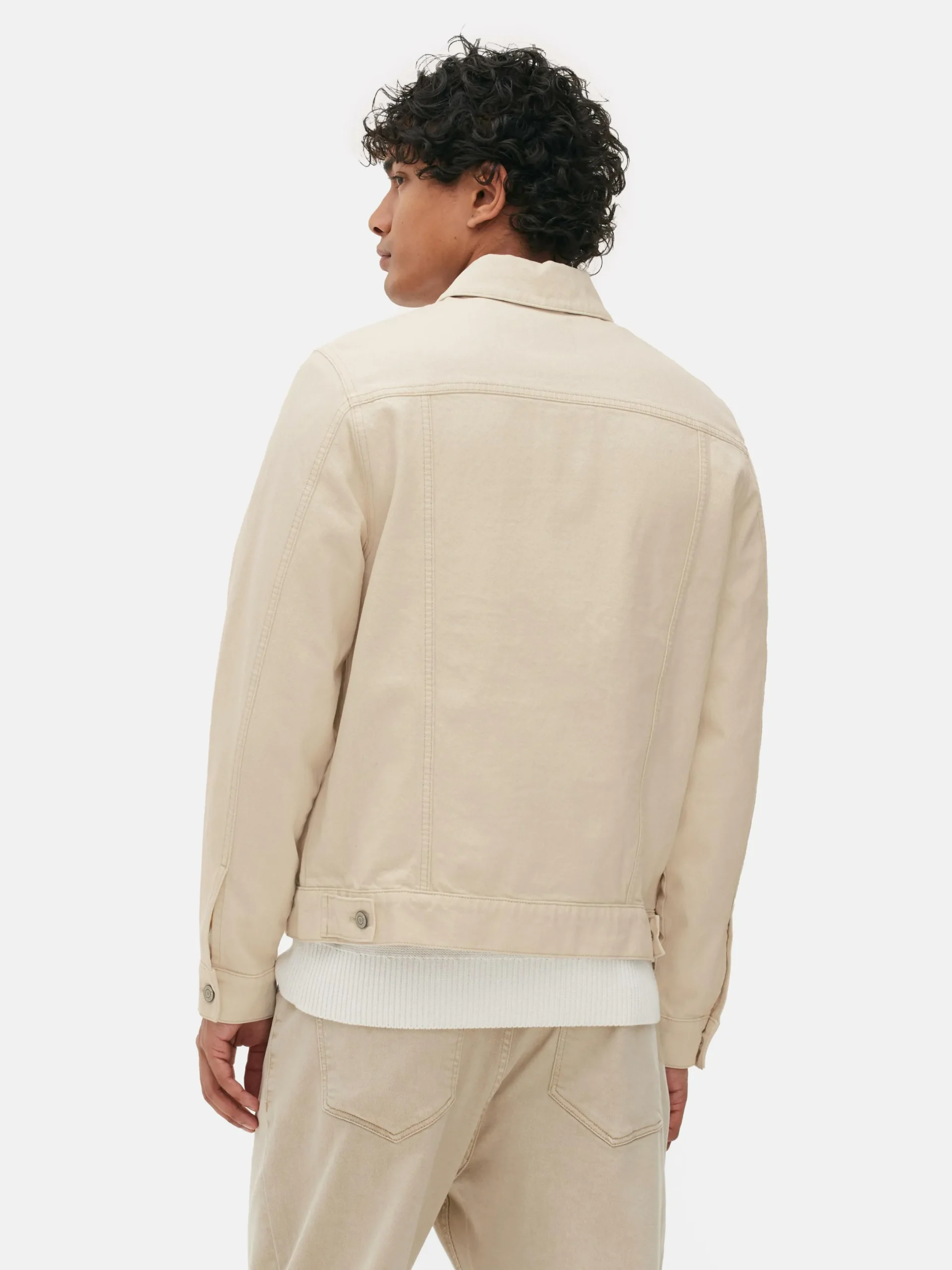 Jacken Und Mäntel|Primark Trucker-Jeansjacke Ecrufarben