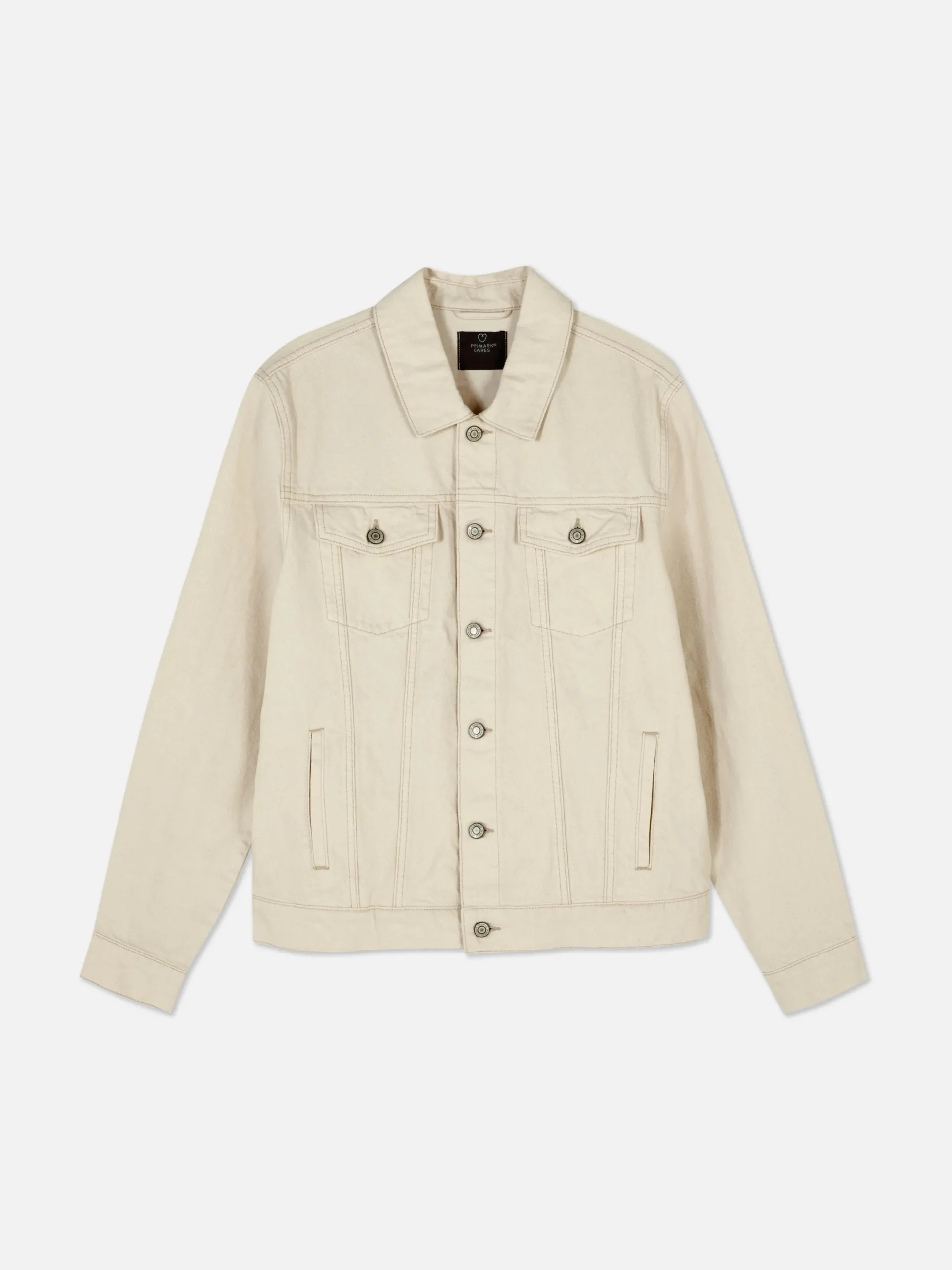 Jacken Und Mäntel|Primark Trucker-Jeansjacke Ecrufarben