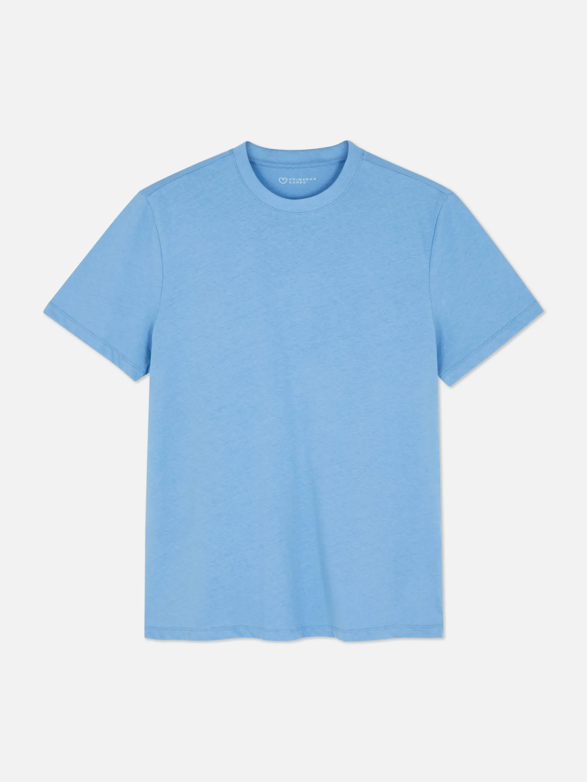 Tops Und T-Shirts|Primark T-Shirt Im Regular-Fit Mit Rundhalsausschnitt Blau