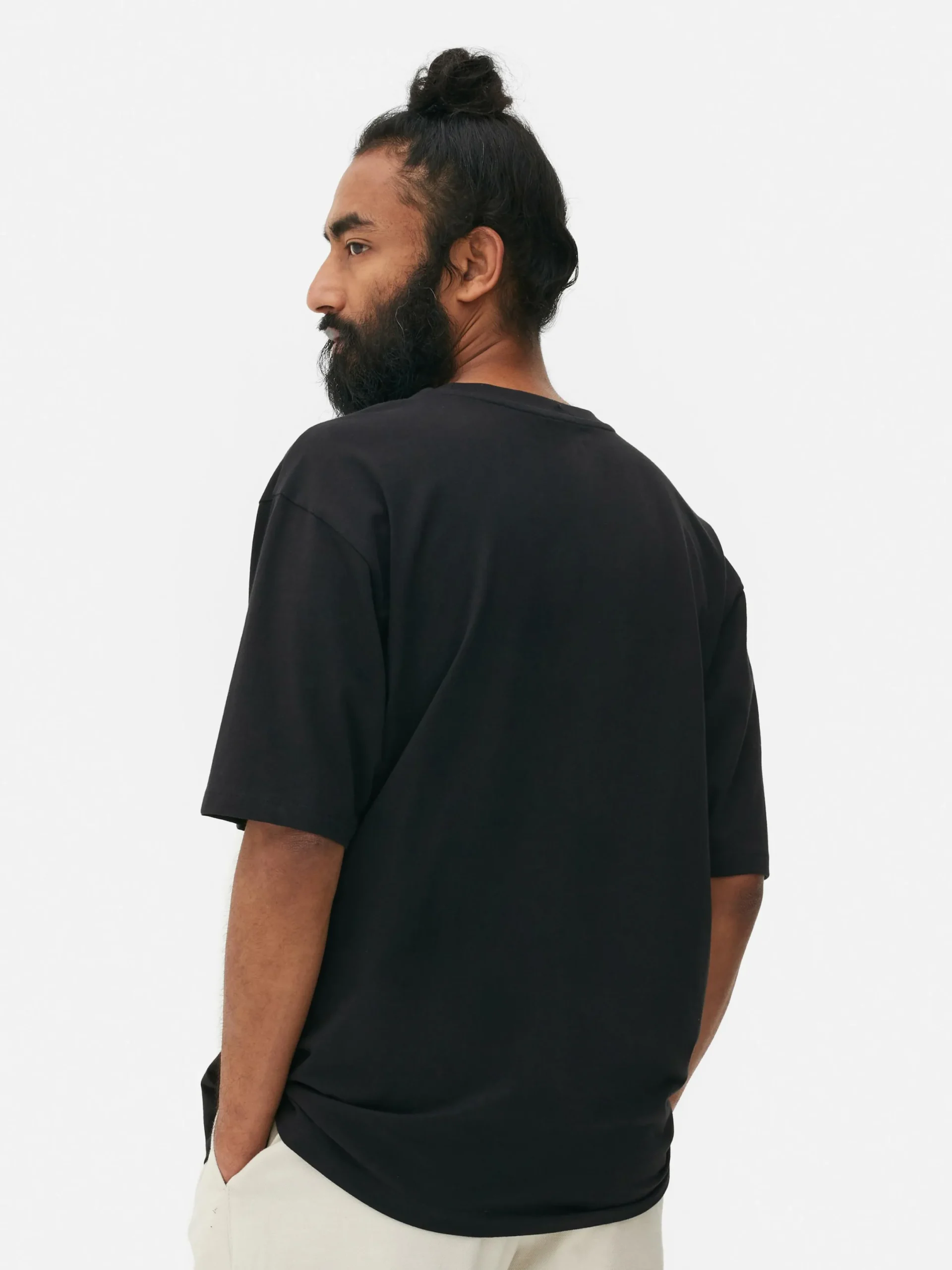 Tops Und T-Shirts|Primark T-Shirt In Lässiger Passform Schwarz