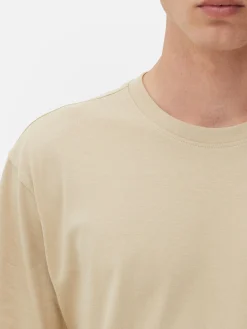 Tops Und T-Shirts|Primark T-Shirt In Lässiger Passform Steinfarben