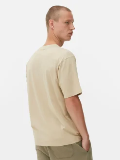Tops Und T-Shirts|Primark T-Shirt In Lässiger Passform Steinfarben