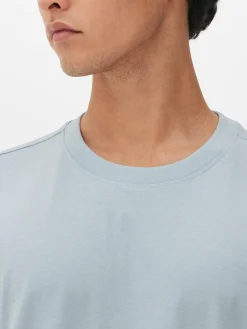 Tops Und T-Shirts|Primark T-Shirt In Lässiger Passform Hellblau