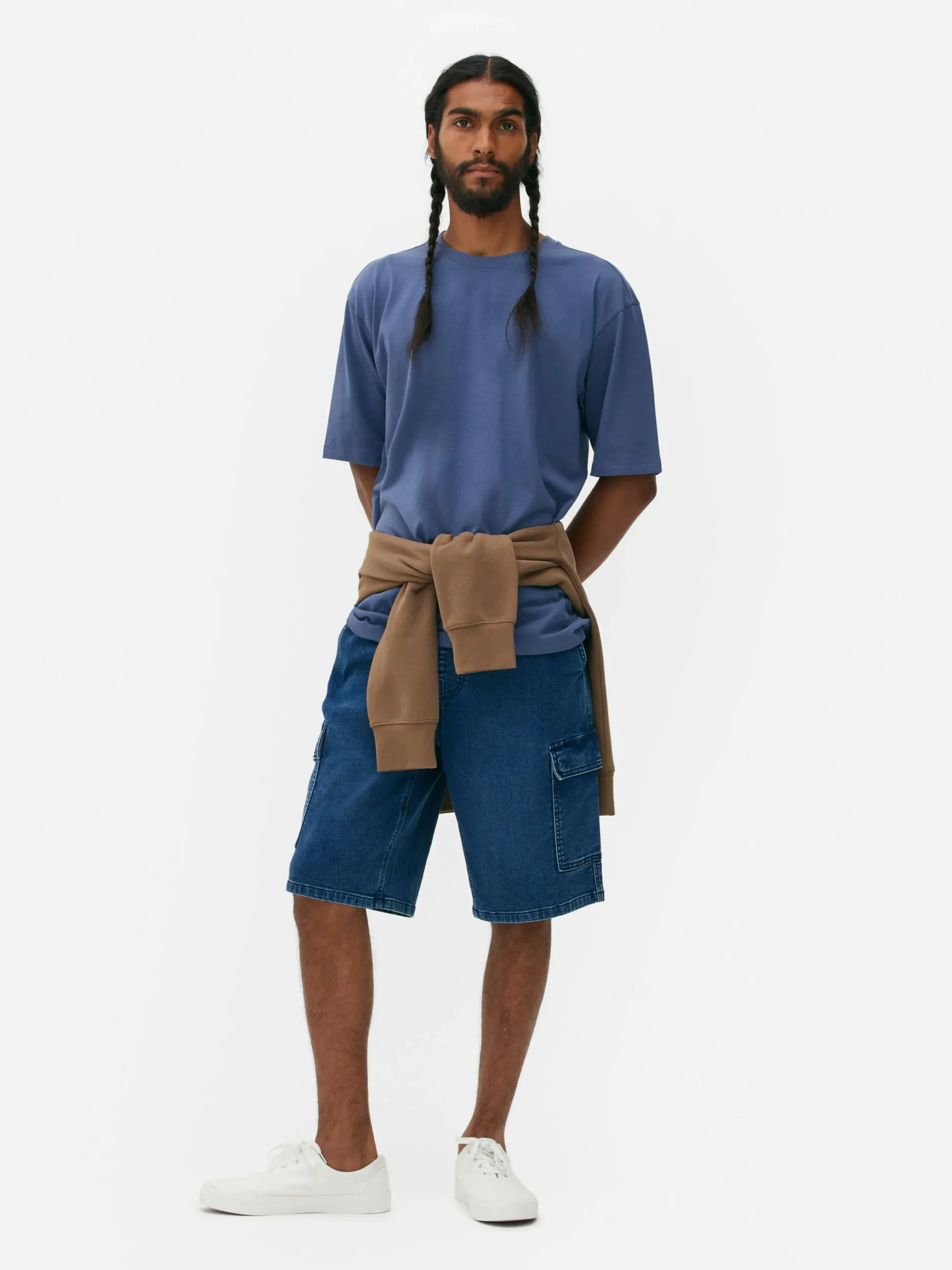 Tops Und T-Shirts|Primark T-Shirt In Lässiger Passform Blau