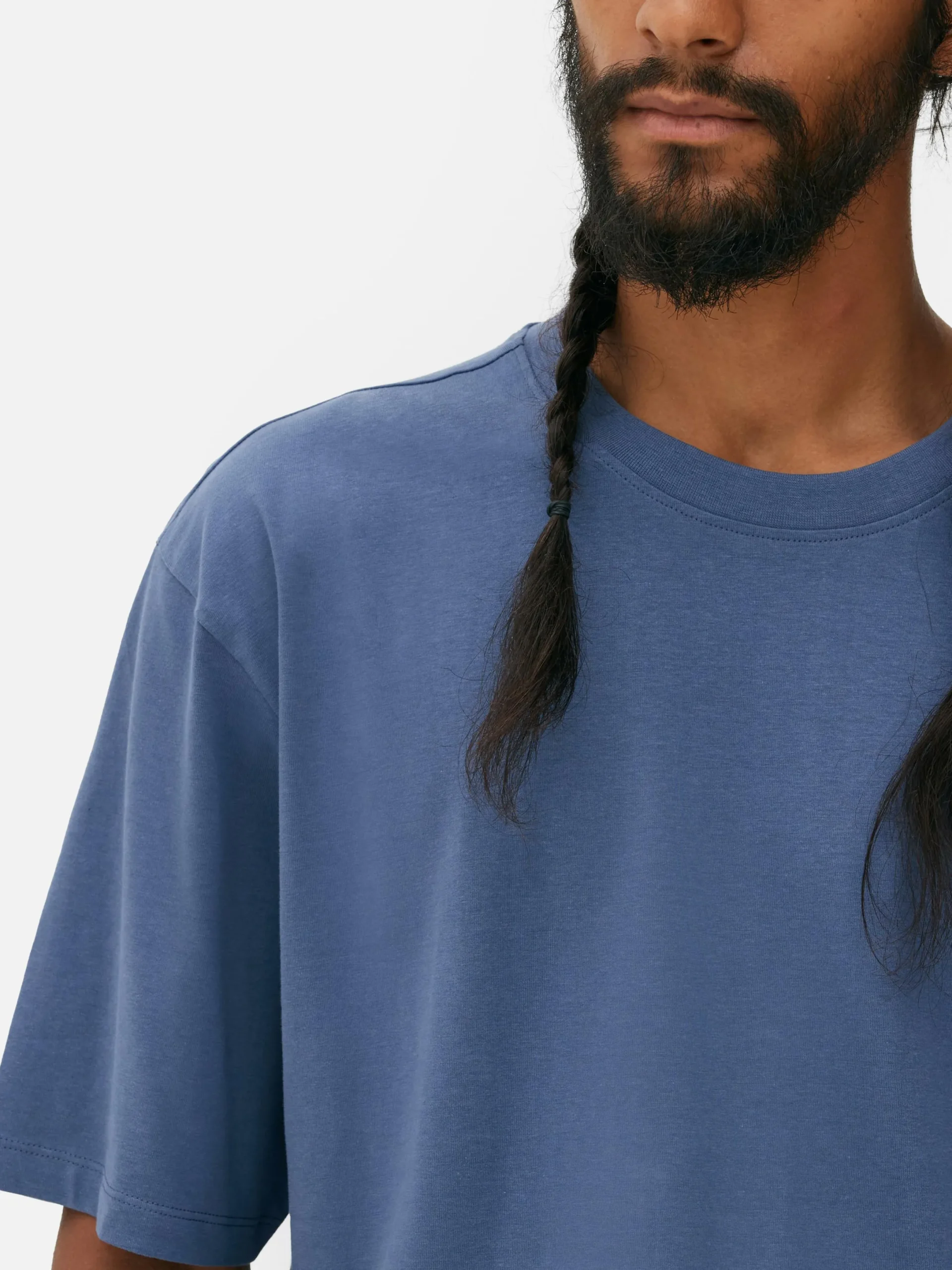 Tops Und T-Shirts|Primark T-Shirt In Lässiger Passform Blau