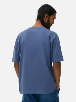 Tops Und T-Shirts|Primark T-Shirt In Lässiger Passform Blau