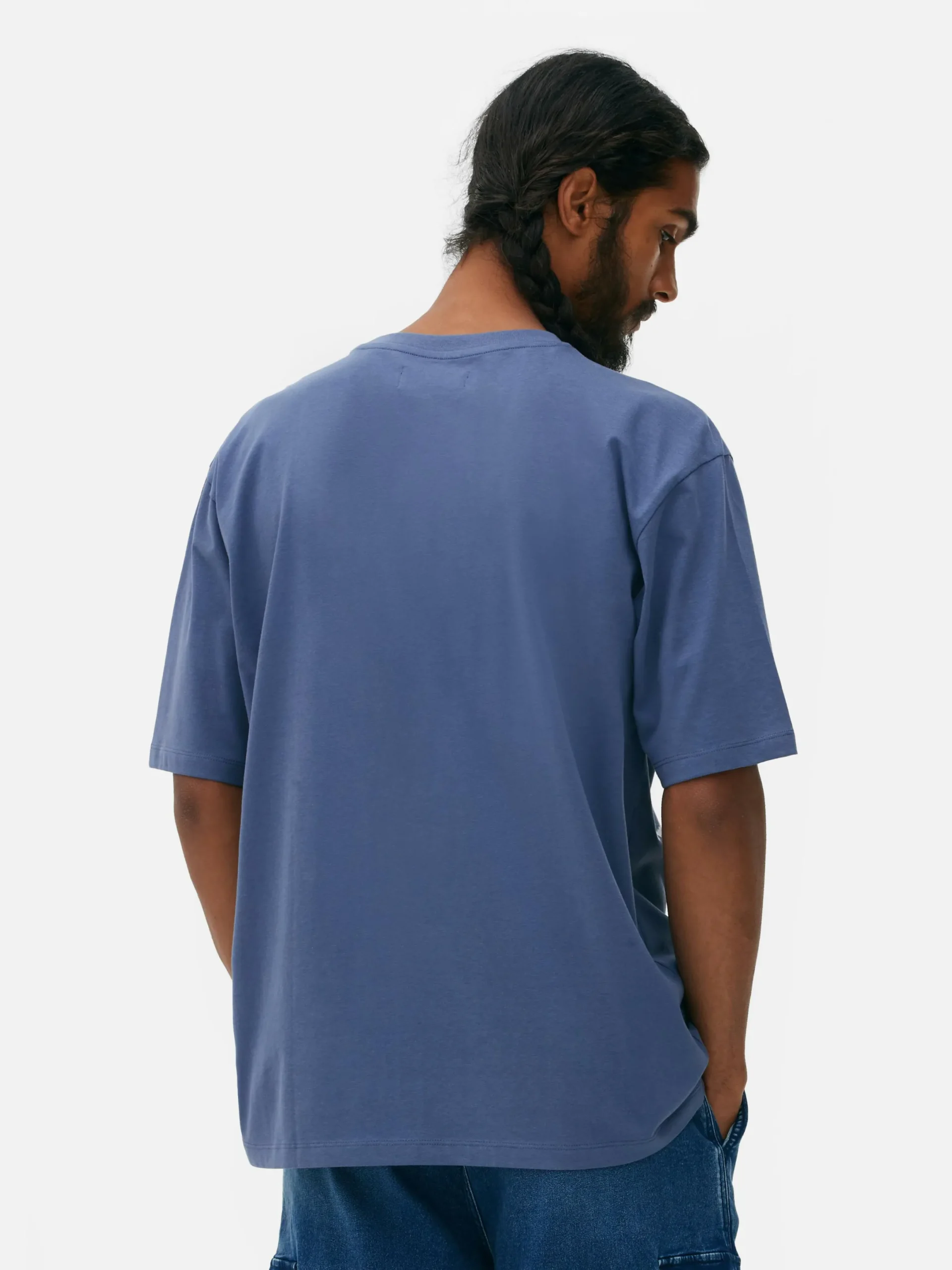 Tops Und T-Shirts|Primark T-Shirt In Lässiger Passform Blau
