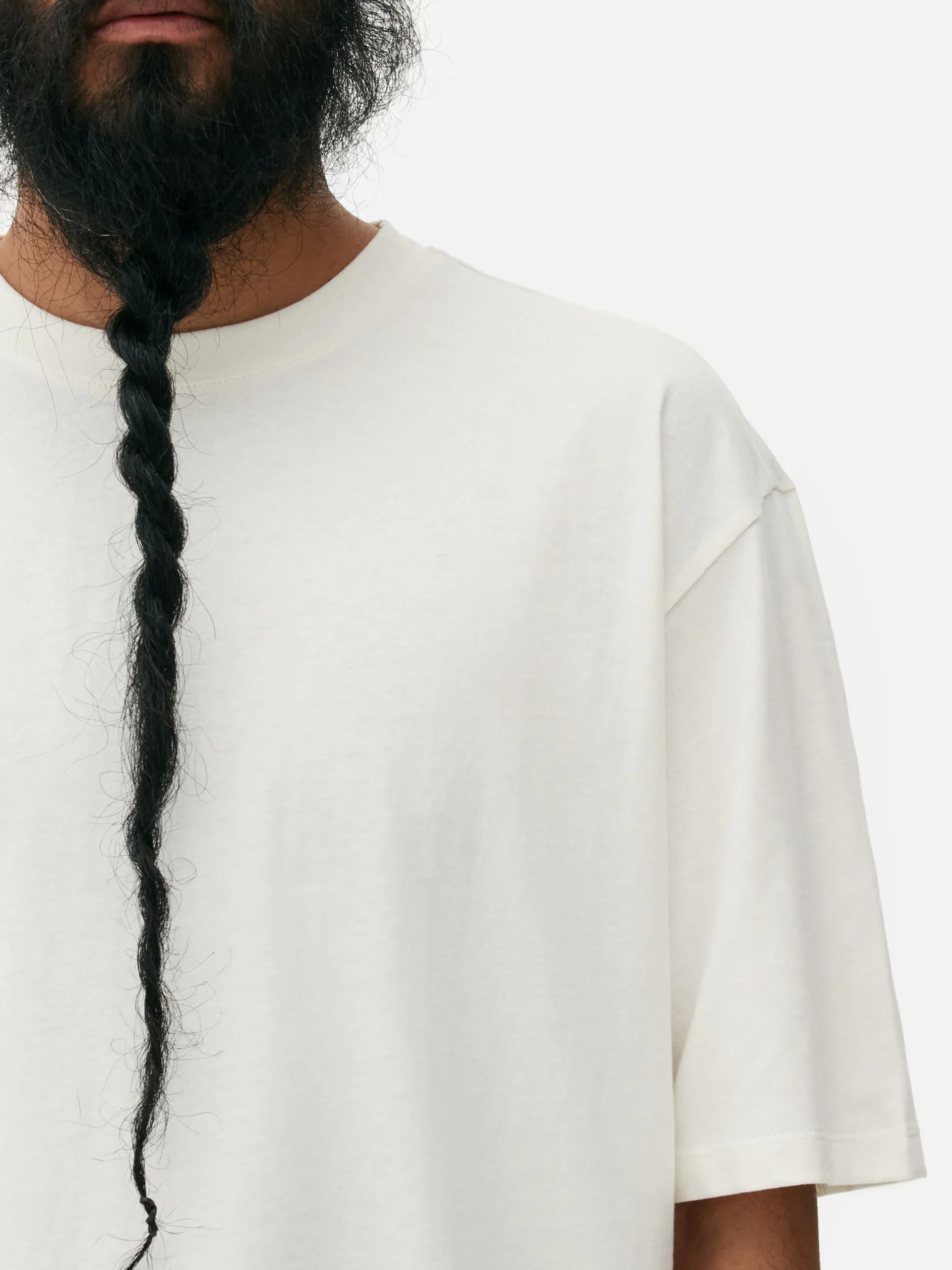 Tops Und T-Shirts|Primark T-Shirt In Lässiger Passform Ecrufarben