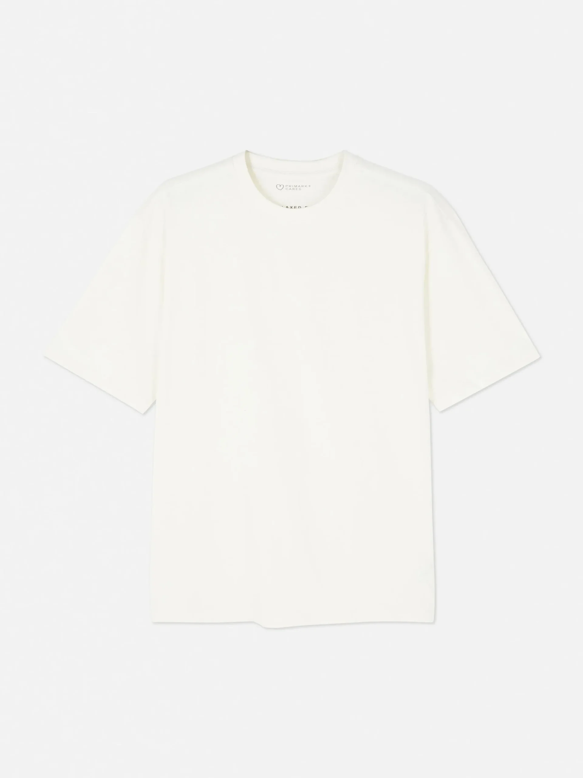 Tops Und T-Shirts|Primark T-Shirt In Lässiger Passform Ecrufarben