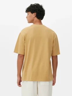 Tops Und T-Shirts|Primark T-Shirt In Lässiger Passform Senffarben