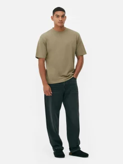 Tops Und T-Shirts|Primark T-Shirt In Lässiger Passform Khakifarben