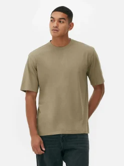 Tops Und T-Shirts|Primark T-Shirt In Lässiger Passform Khakifarben
