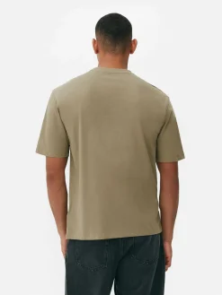 Tops Und T-Shirts|Primark T-Shirt In Lässiger Passform Khakifarben