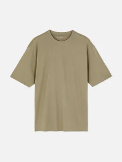 Tops Und T-Shirts|Primark T-Shirt In Lässiger Passform Khakifarben