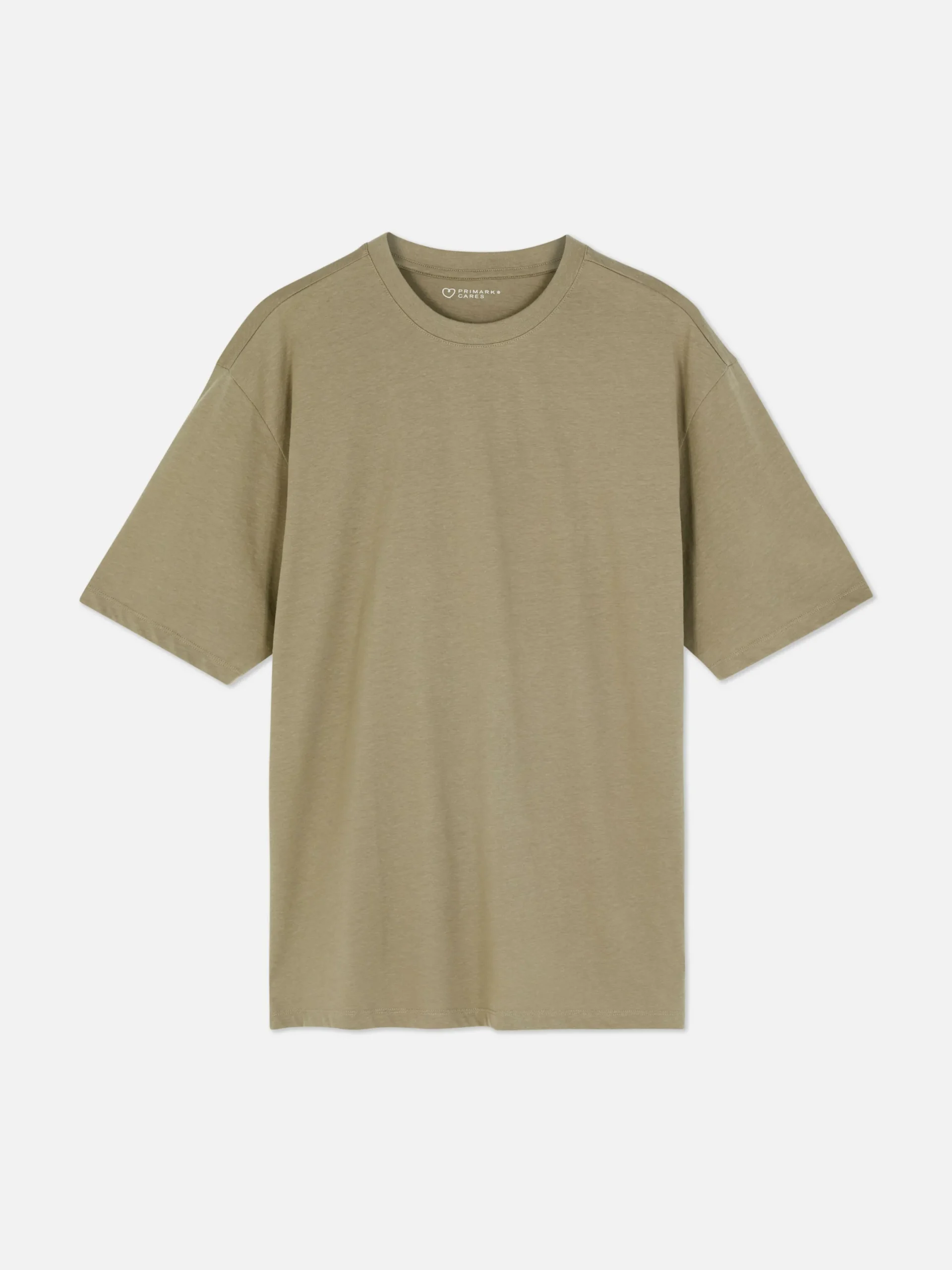Tops Und T-Shirts|Primark T-Shirt In Lässiger Passform Khakifarben