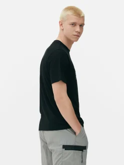 Tops Und T-Shirts|Primark T-Shirt Mit „Original“ Infill-Grafik Schwarz