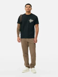 Tops Und T-Shirts|Primark T-Shirt Mit Rodeo-Print Schwarz