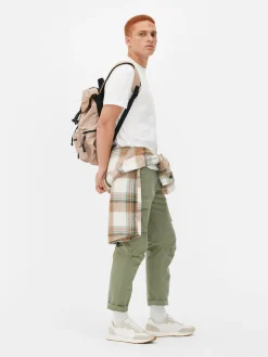 Tops Und T-Shirts|Primark T-Shirt Mit Rundhalsausschnitt In Regulärer Passform Weiß