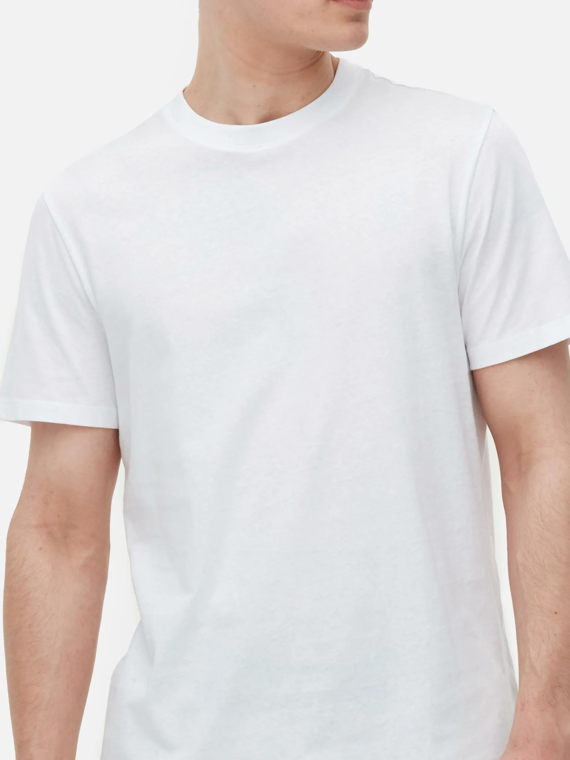 Tops Und T-Shirts|Primark T-Shirt, Regular Fit Weiß