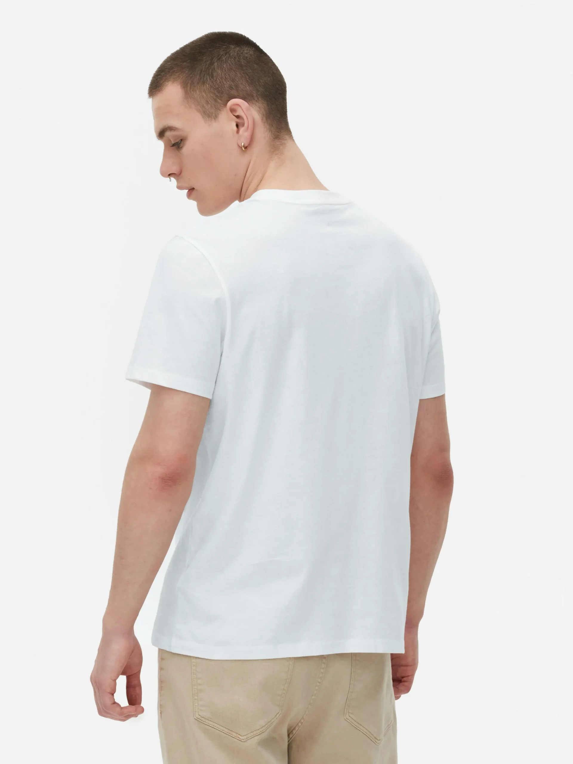 Tops Und T-Shirts|Primark T-Shirt, Regular Fit Weiß