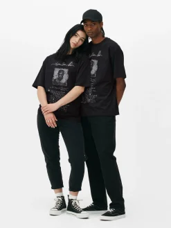 Grafik-T-Shirts Und -Sweatshirts|Tops Und T-Shirts|Primark „Tupac“ T-Shirt Mit Grafik Schwarz