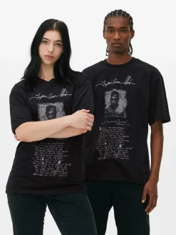 Grafik-T-Shirts Und -Sweatshirts|Tops Und T-Shirts|Primark „Tupac“ T-Shirt Mit Grafik Schwarz