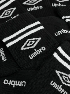 Socken|Primark „Umbro“ Sportsocken, 5er-Pack Schwarz