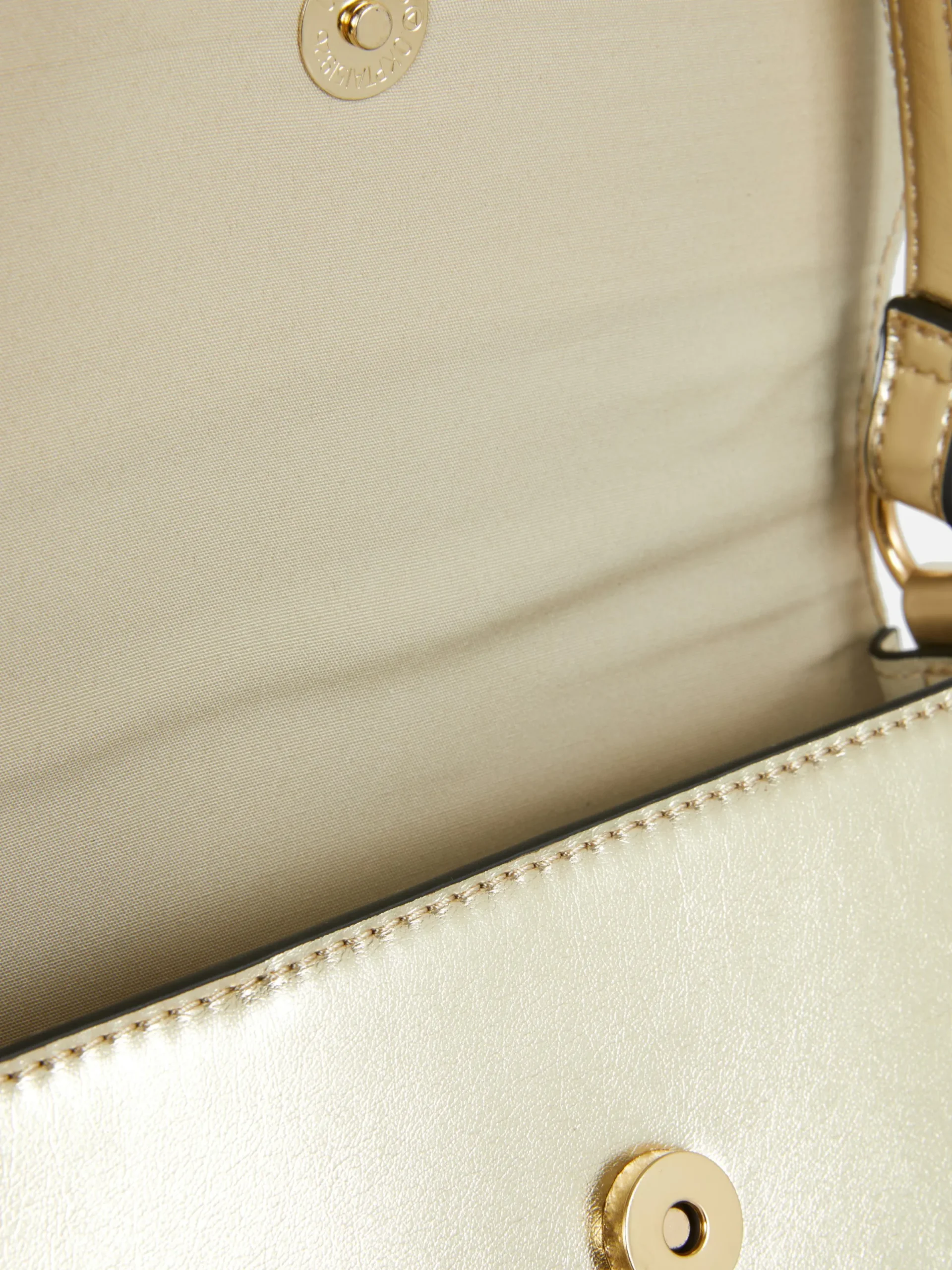Taschen Und Portemonnaies|Primark Umhängetasche Aus Kunstleder Gold