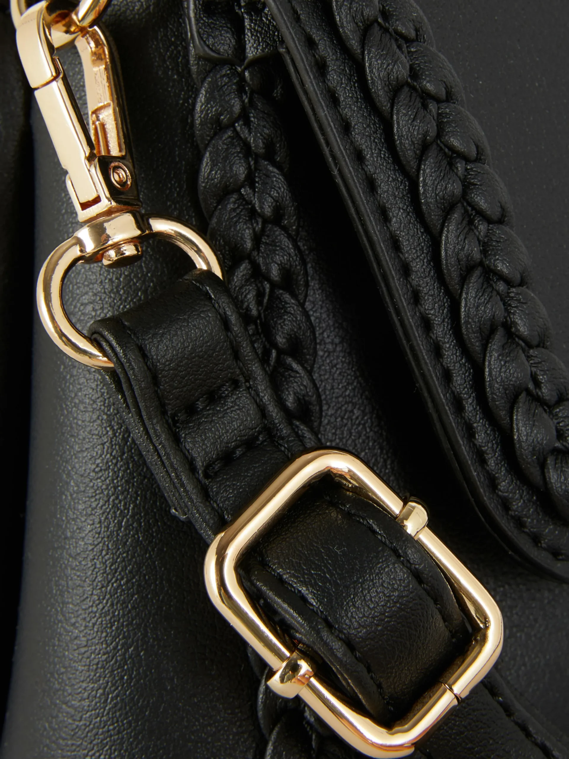 Taschen Und Portemonnaies|Primark Umhängetasche Mit Flechtdetails Schwarz