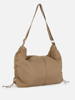 Taschen Und Portemonnaies|Primark Umhängetasche Mit Kordeldetail Kamelbraun