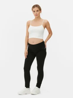 Denim|Jeans|Primark Umstandsjeans Mit Unterbauch-Bund Schwarz