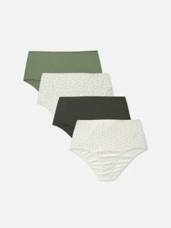 Slips|Primark Unterhosen, 4er-Pack Grün