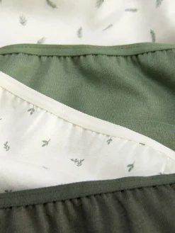 Slips|Primark Unterhosen, 4er-Pack Grün