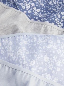 Slips|Primark Unterhosen Mit Verschiedenen Designs, 4er-Pack Blau