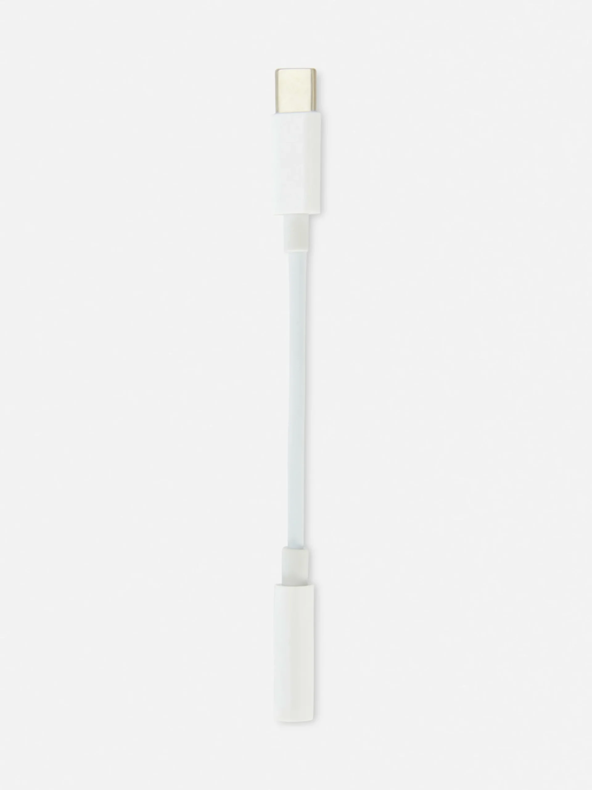 Ladegeräte|Primark USB-C-Adapterkabel Für Audioanschlüsse Weiß
