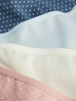 Slips|Primark Verschiedene Slips Mit Mittlerer Leibhöhe, 4er-Pack Blau