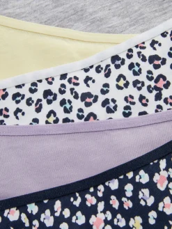 Slips|Primark Verschiedene Tangas Für Jeden Tag, 5er-Pack Lilafarben