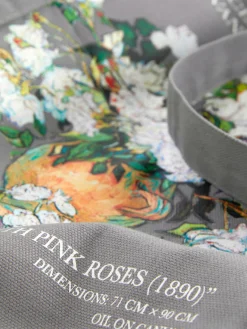 Reiseaccessoires|Primark „Vincent Van Gogh“ XL-Tragetasche Grau
